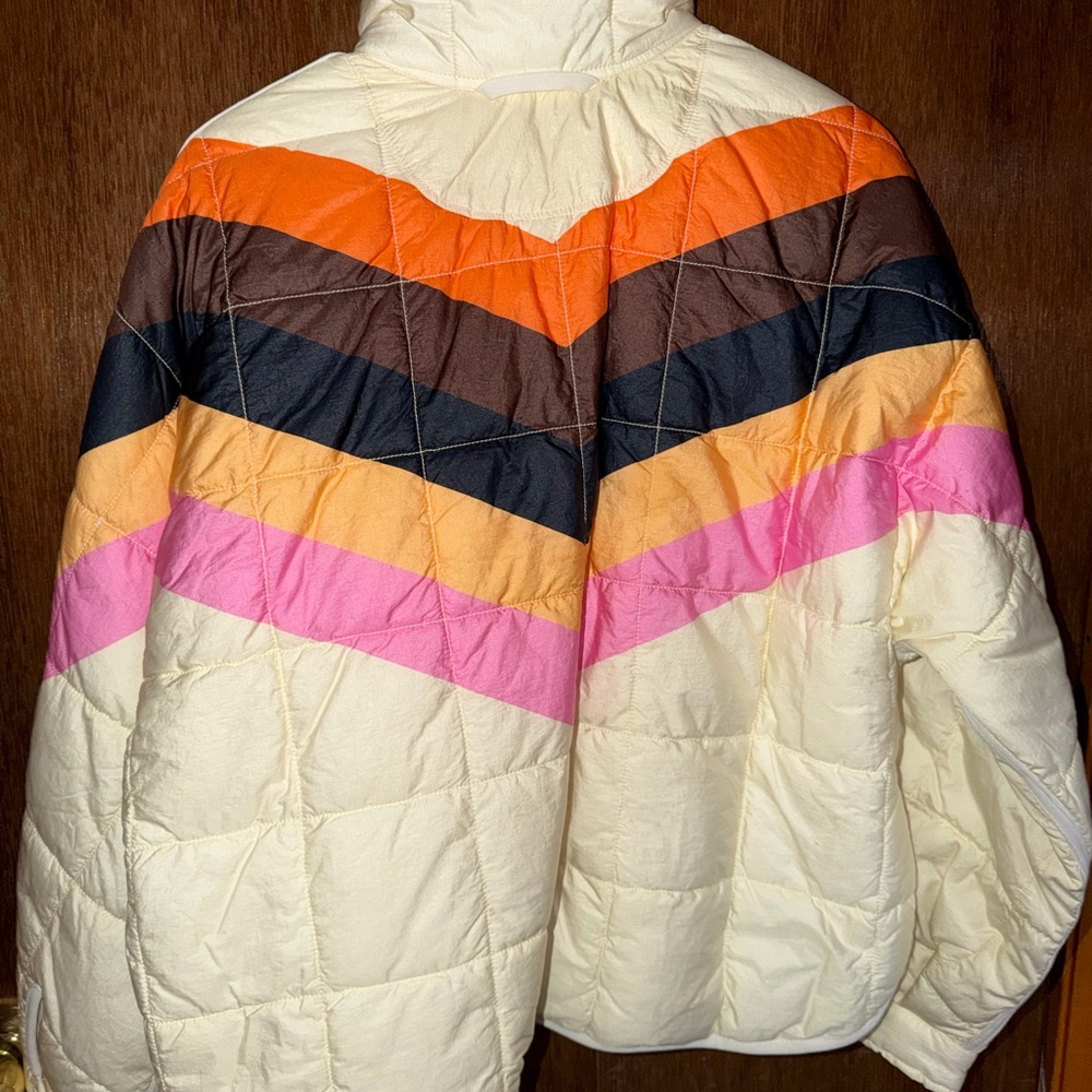 Free People Movement X Hatch Printed Chevron Jacket - Picture 8 of 10